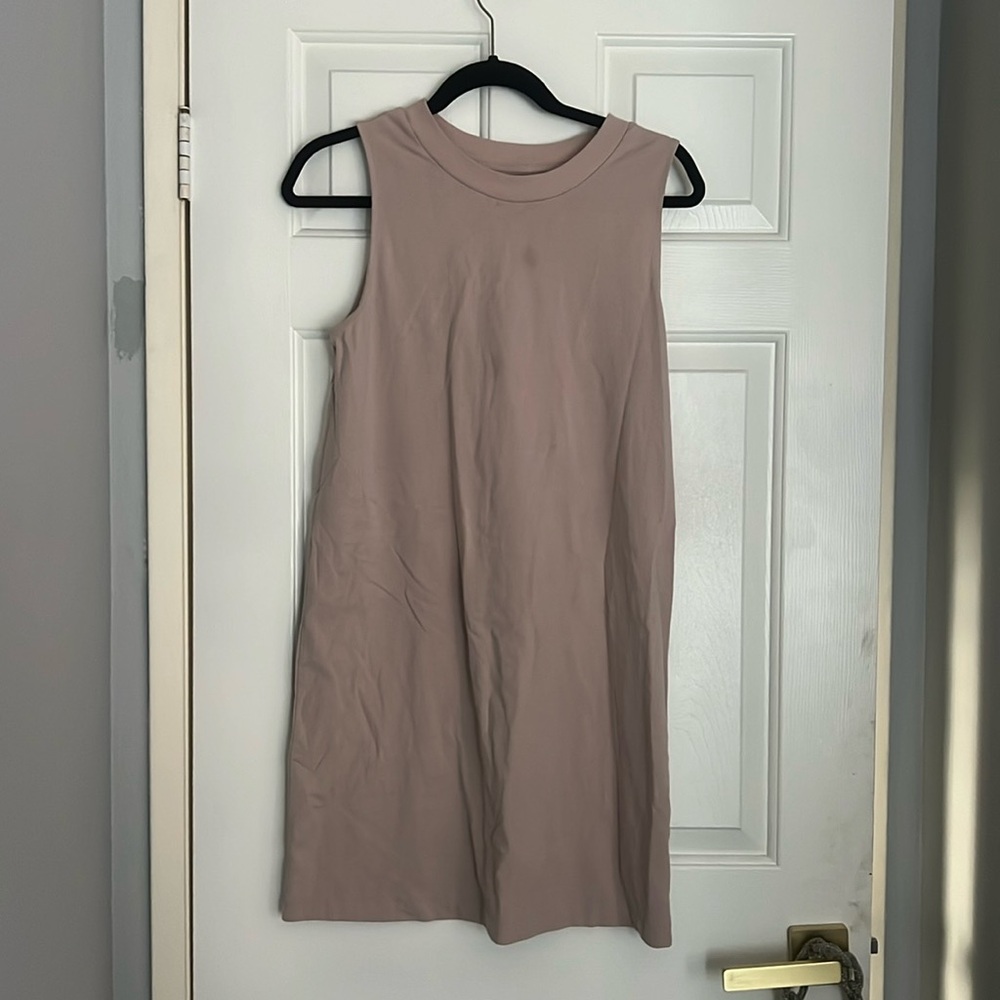 Nude tank dress